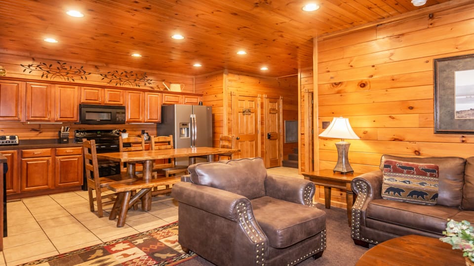 Living Room and Kitchen Main Level