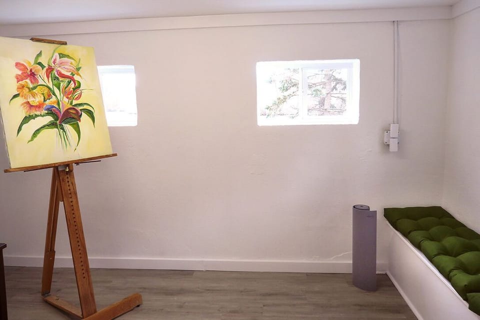 Art Studio off Family Room.