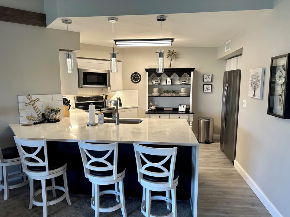 Newly renovated kitchen 