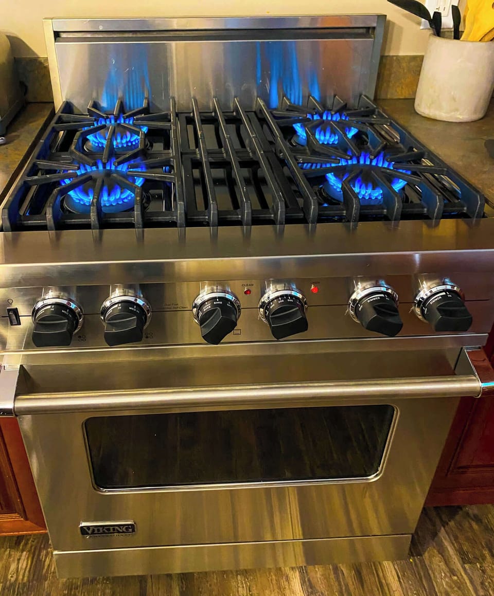 New Addition! Professional Viking Gas Stove!