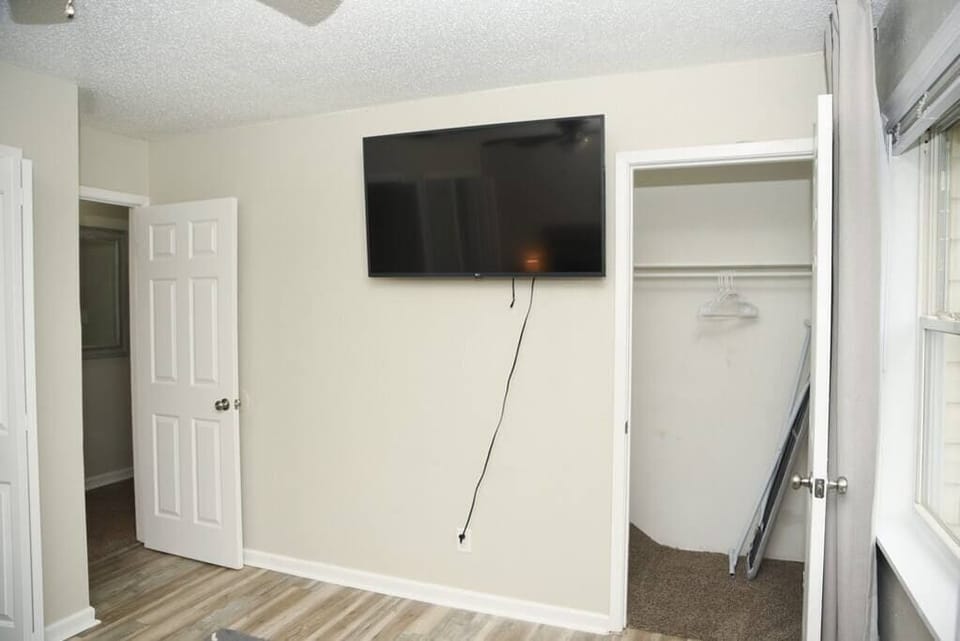 Large TV to watch movies while in bed