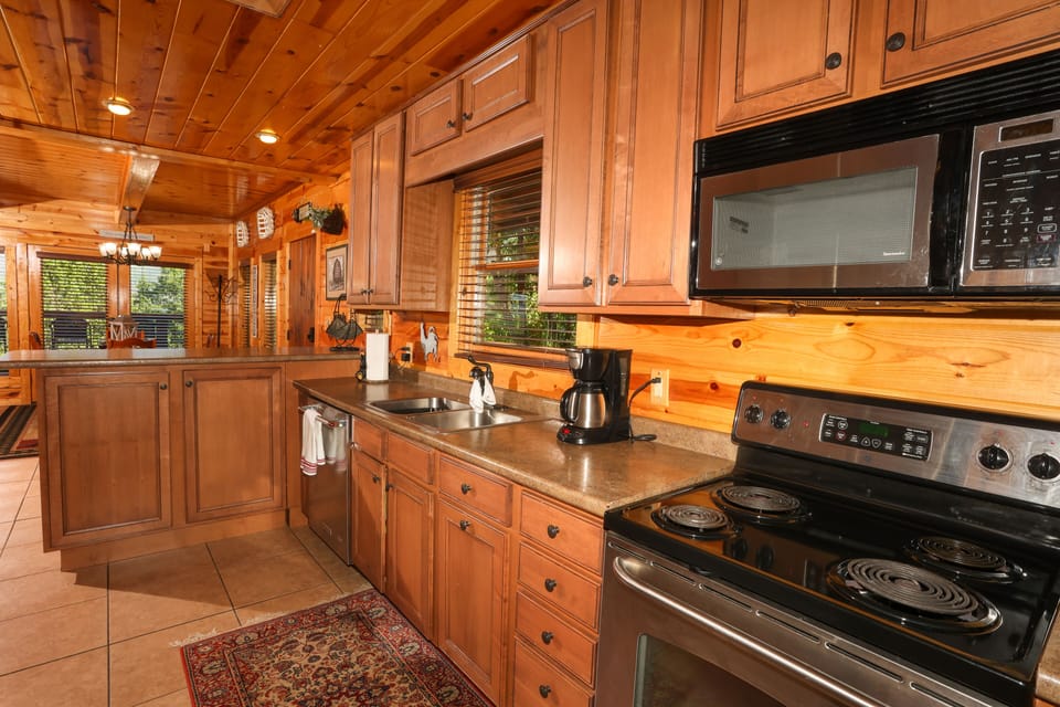 Kitchen view.