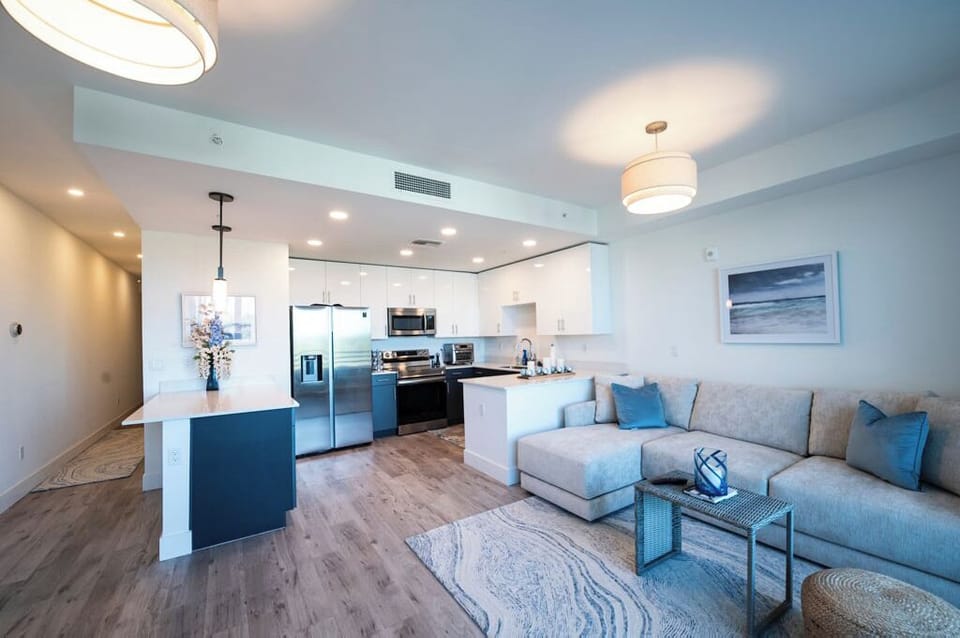 Living room and Kitchen
