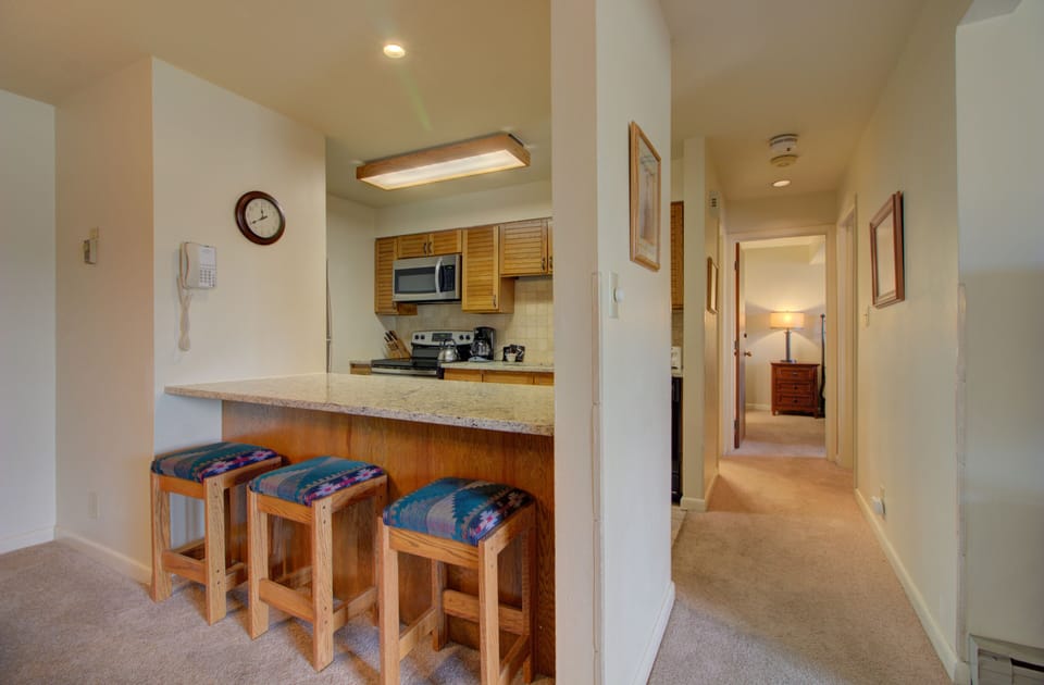 Kitchen and Hallway
