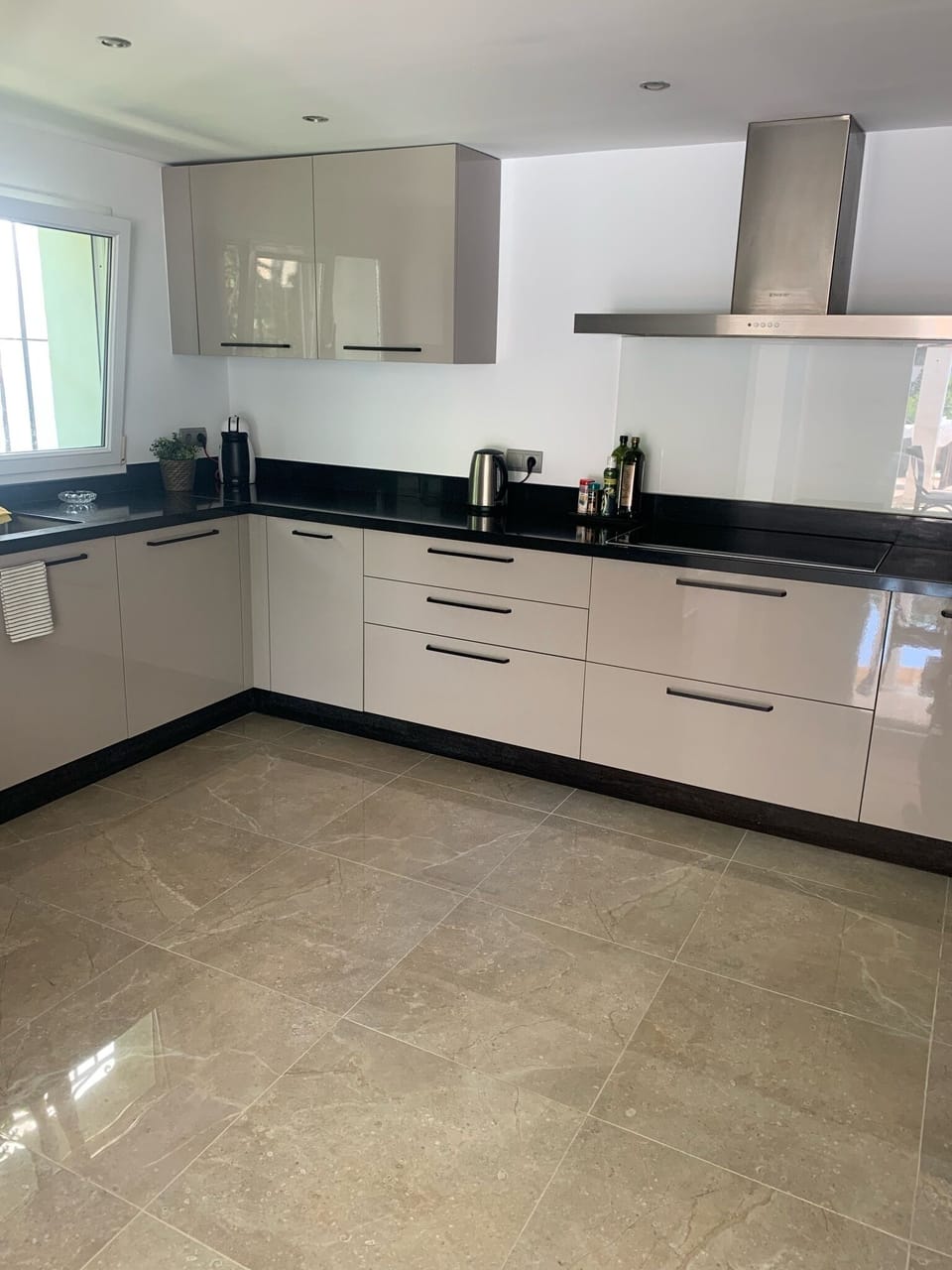 With the new floor
