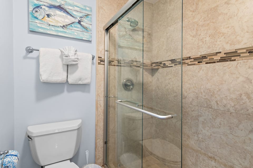 Walk in shower
