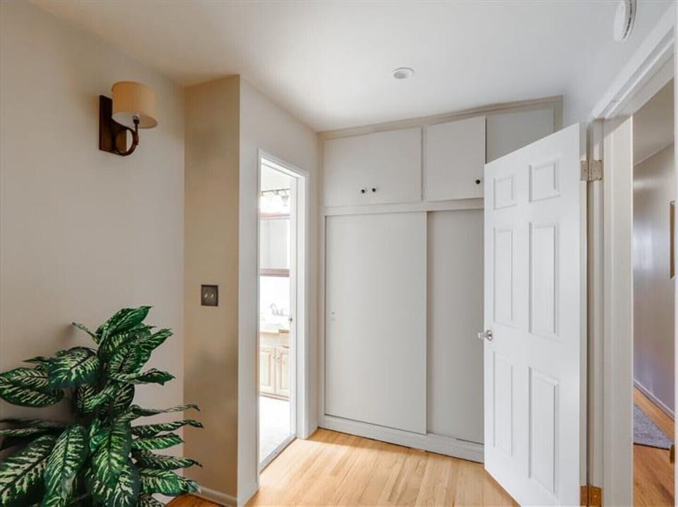 Master bedroom - has an en suite bathroom with shower, and dual sinks vanity