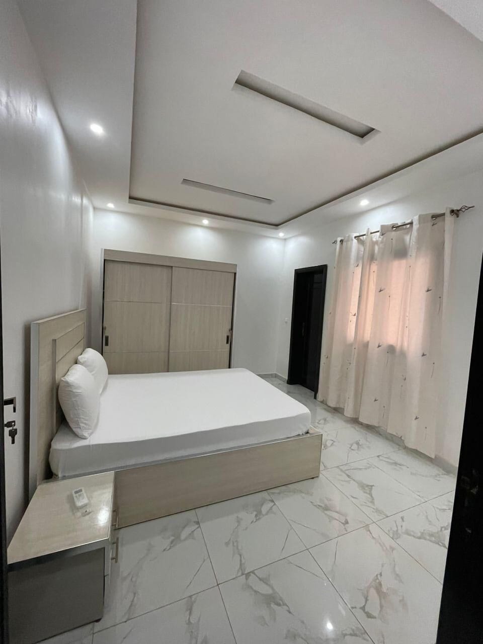 Specious bathroom with private full bathroom