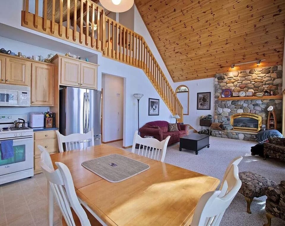 Kitchen area and Family room Main floor. 