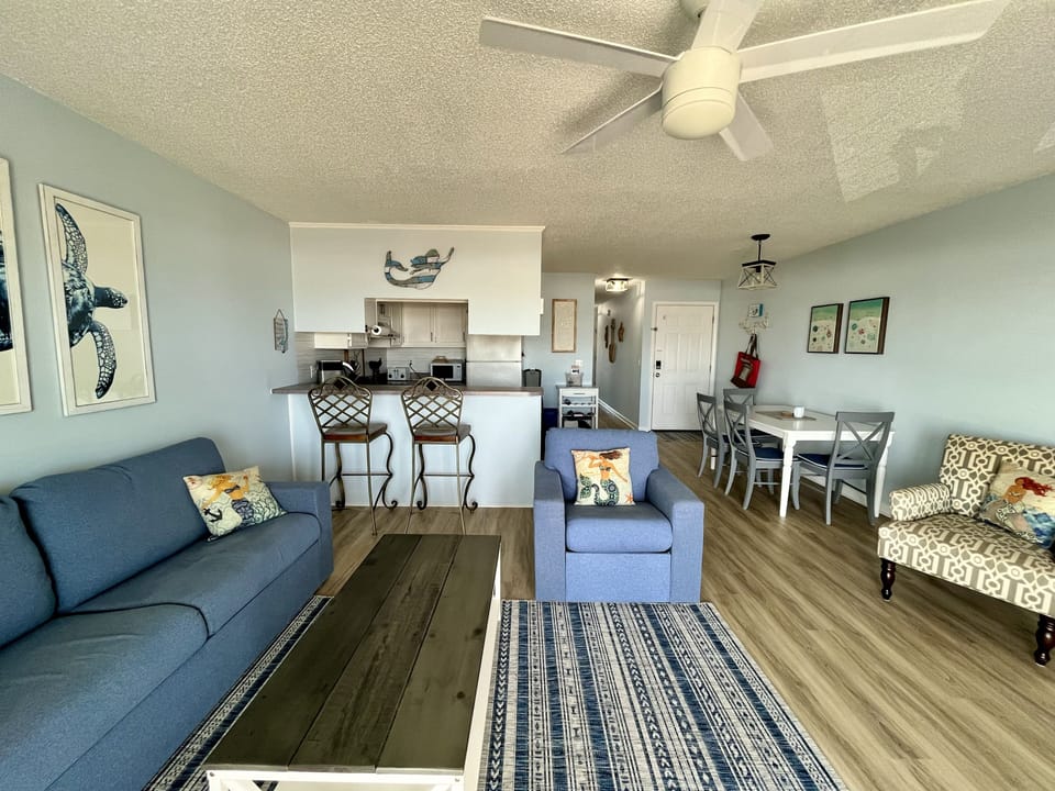 Lots of room to relax.