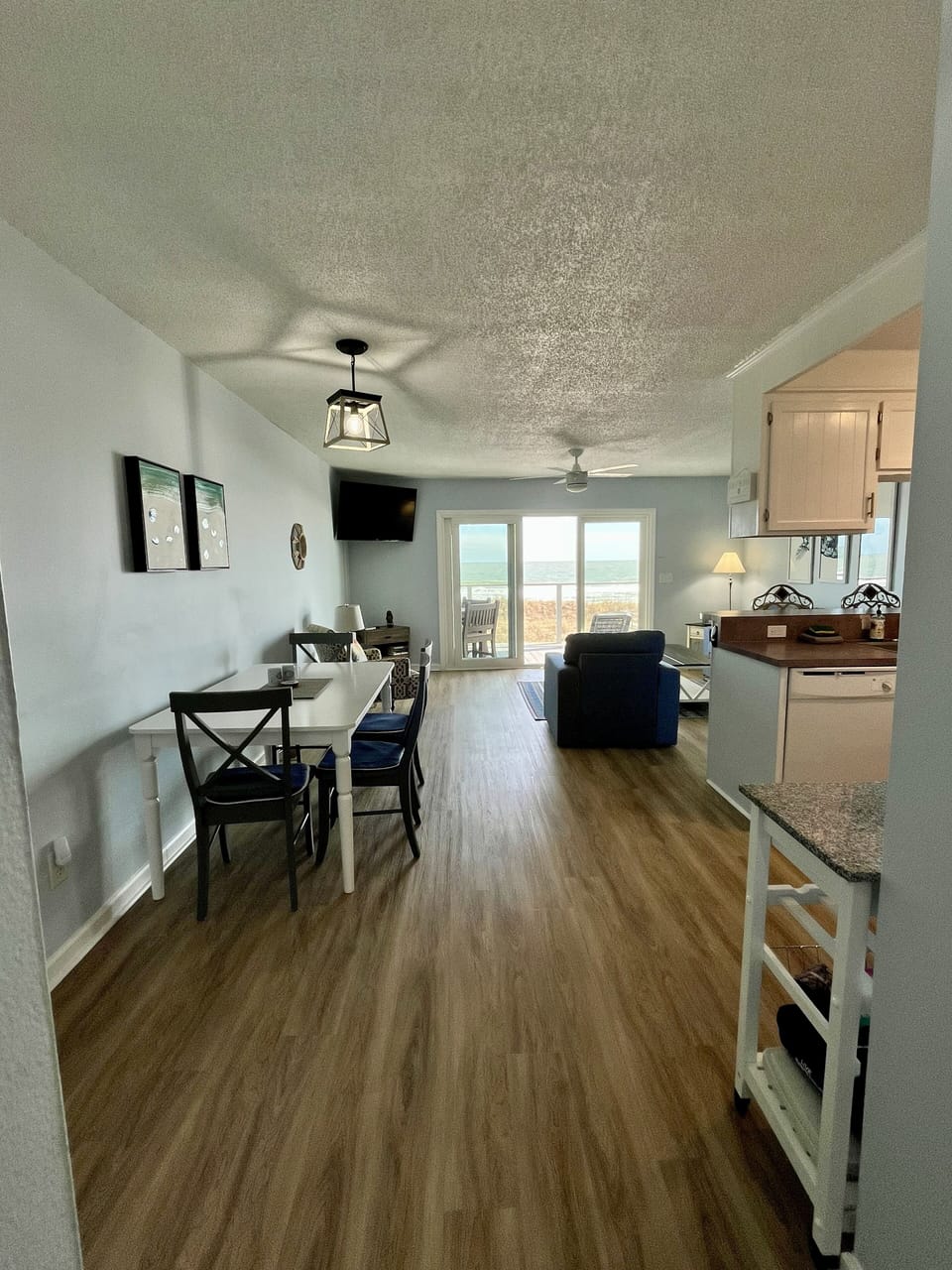 Main living area open floor plan