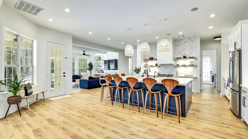 The kitchen is a chef's dream!