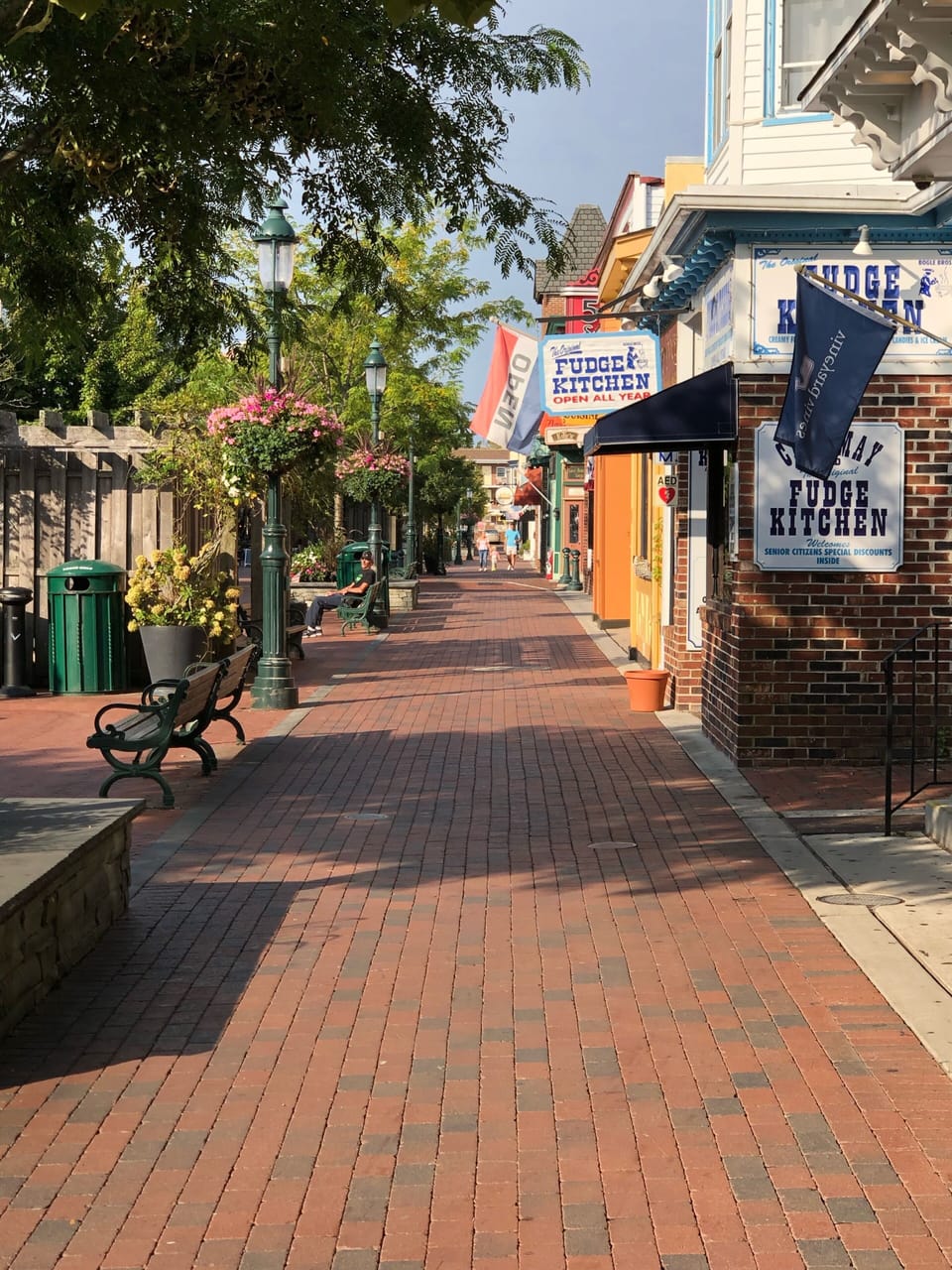 Washington Street Mall Cape May (15 min. drive)