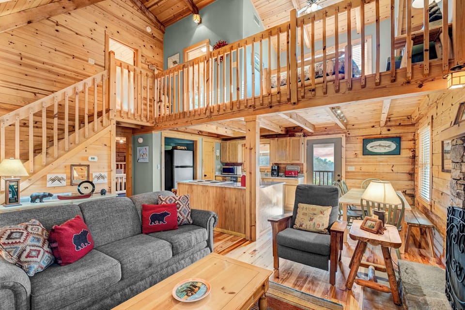 NEW: We've added a new sofa bed that sleeps 2 in the living room.