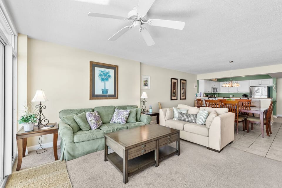 Sink into these comfy sofas and enjoy a family movie night.