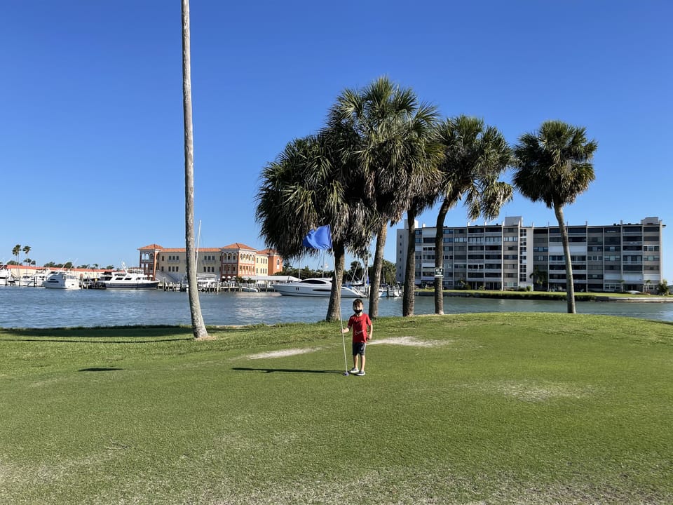 Par 3 golf course only 1.5 miles away at Treasure Bay Golf and Tennis.