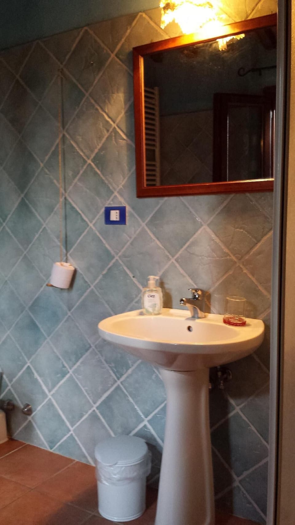 Bath/Shower. Bathroom with shower