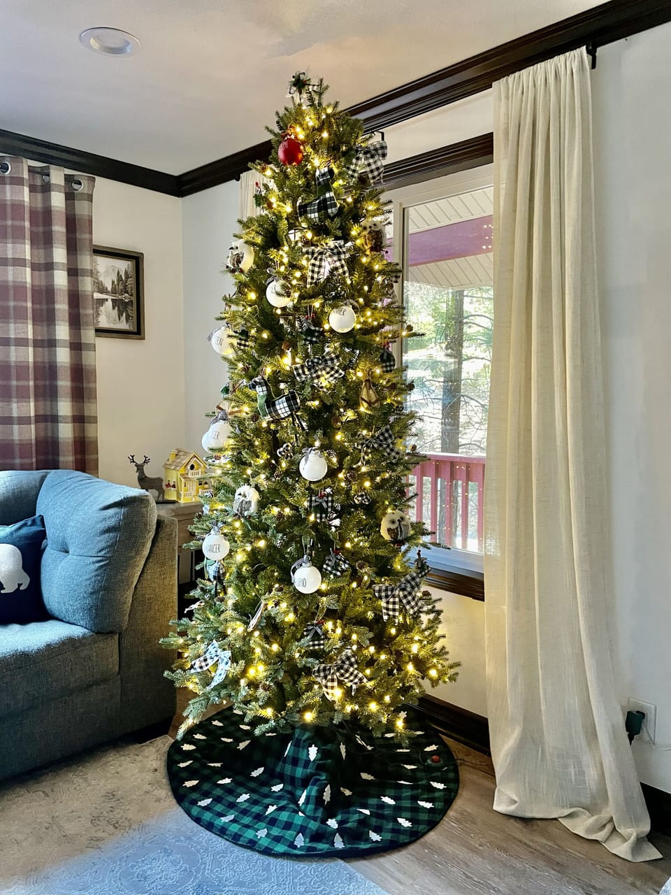 Christmas time at the cabin