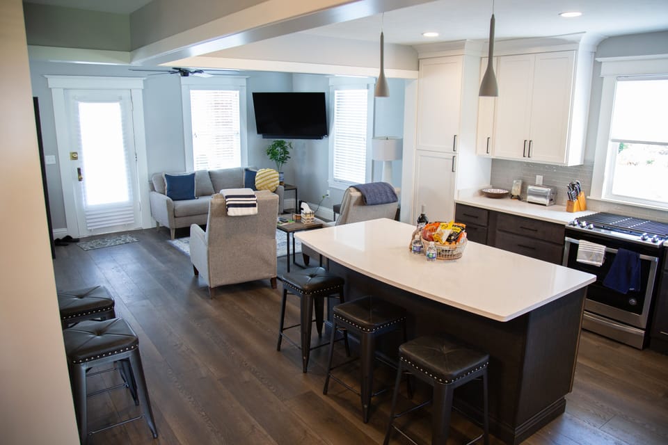 Open Concept. Great for gathering!