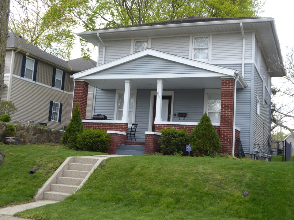 Located on a quiet street. Gather on the furnished front porch