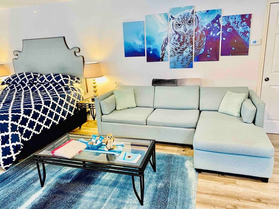 Spacious living area