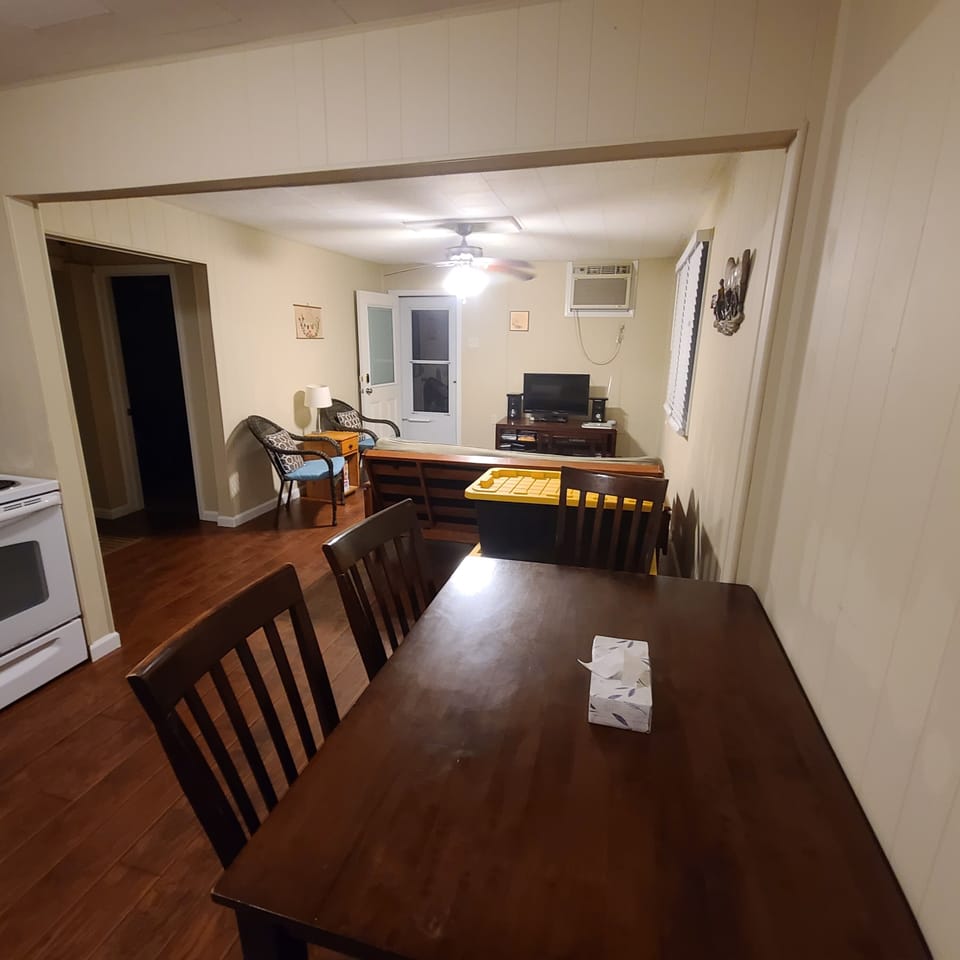 View from fridge