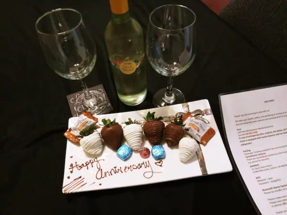 Ask about adding on romantic treats!