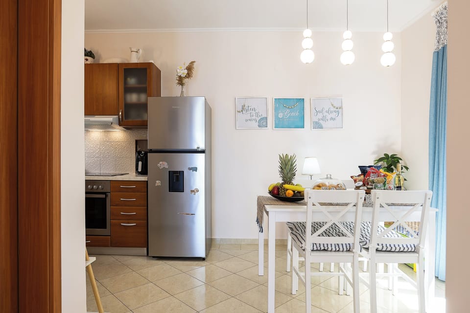Seamless blend of style and function in this elegant kitchen space.
