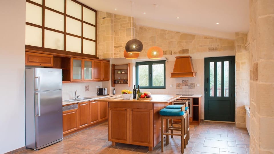 Kitchen area. Kitchen in the main building