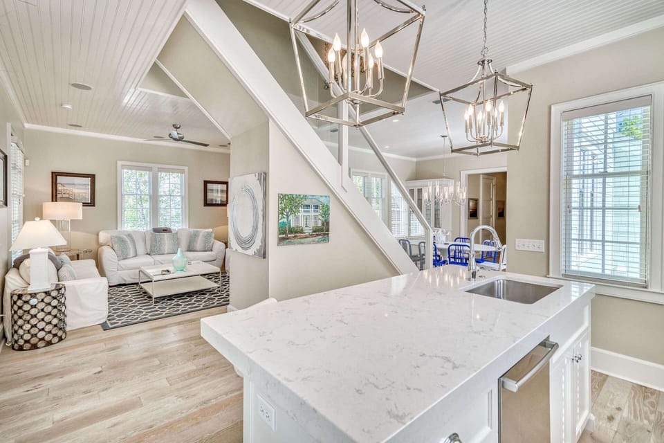 Open floor plan ensures everyone can stay connected