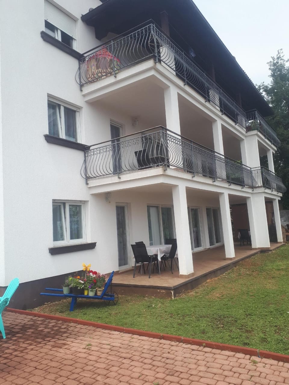 External view of the building