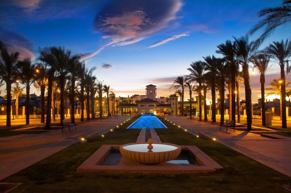 Town/city in general. the front entrance at La Torre Golf Resort
