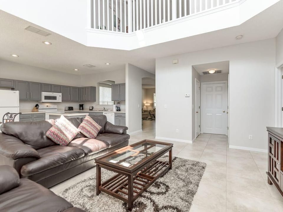 Living area. Adjoining Guest Bathroom