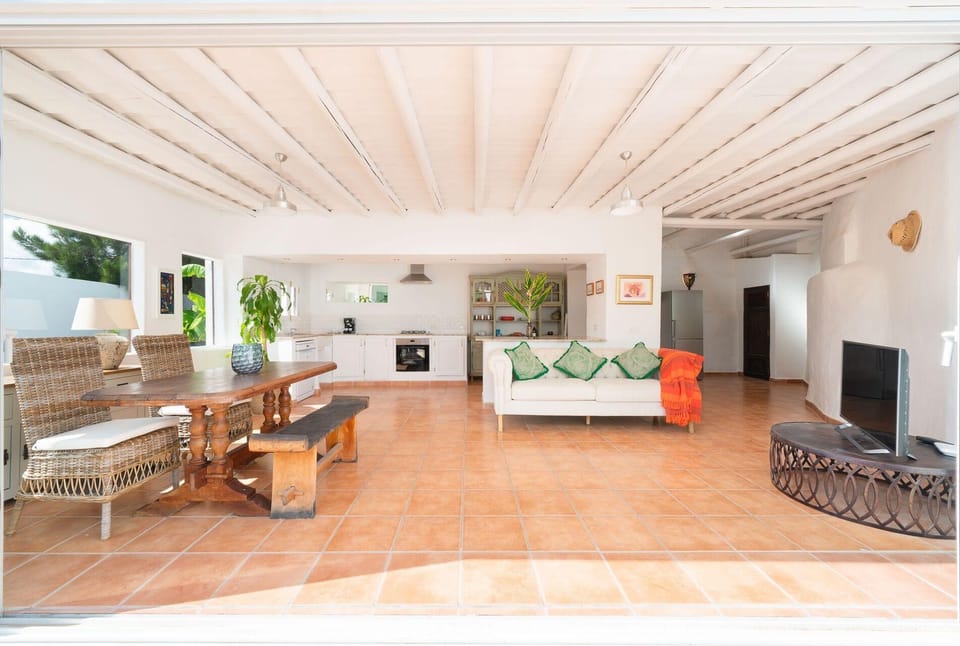 Living area. Large garden room with kitchen, lounge and diner all looking out to the garden
