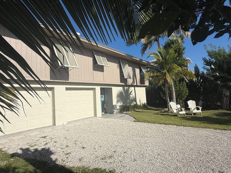 Front of House double Garage