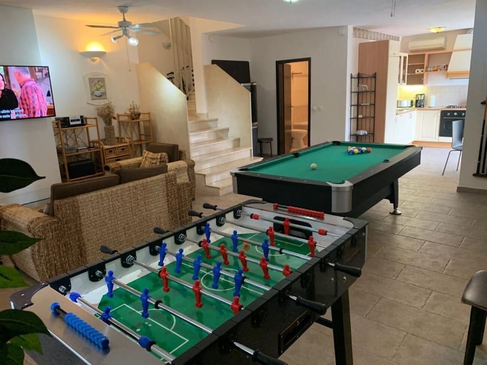 Living area. Ground Floor Living/Play Room with Kitchen