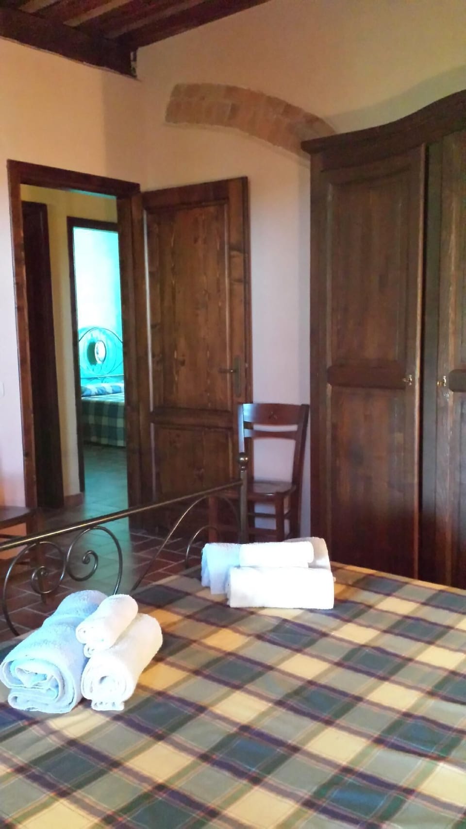 Sleeping area. Two bedrooms