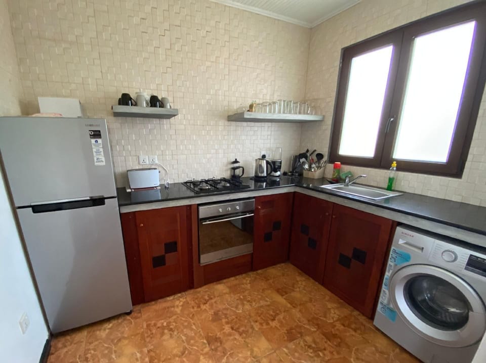 The ground floor kitchen.