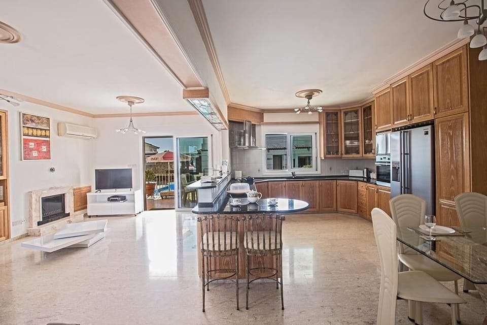 Modern kitchen equipped with all appliances