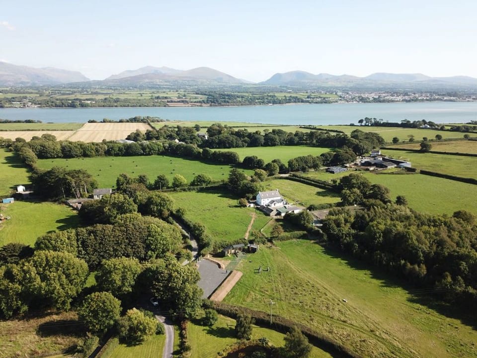 Aerial view of Cwtch@Hafod 2018 