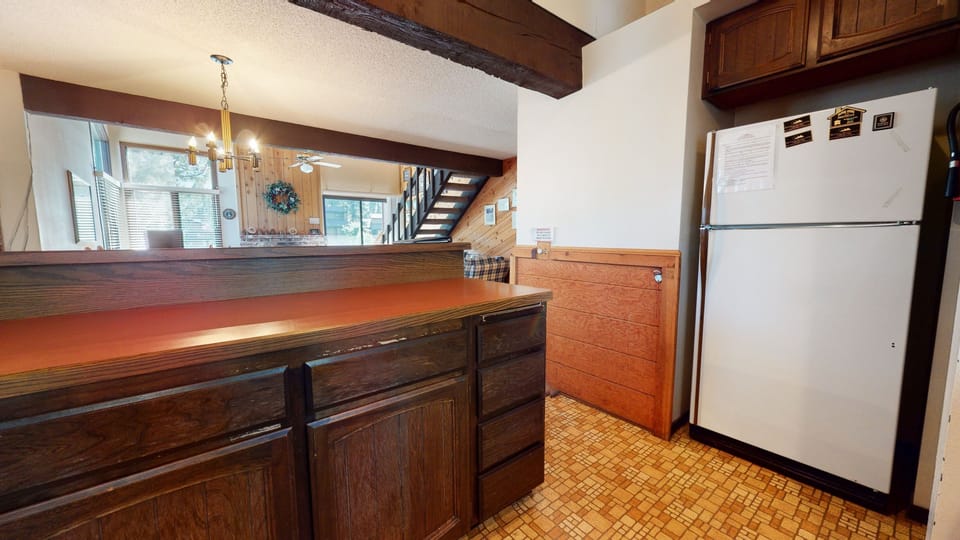 Hardwood, Flooring, Indoors, Refrigerator, Furniture