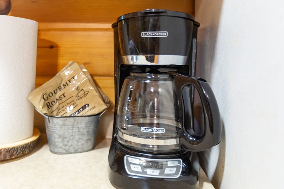 Start the day with a fresh cup of coffee!