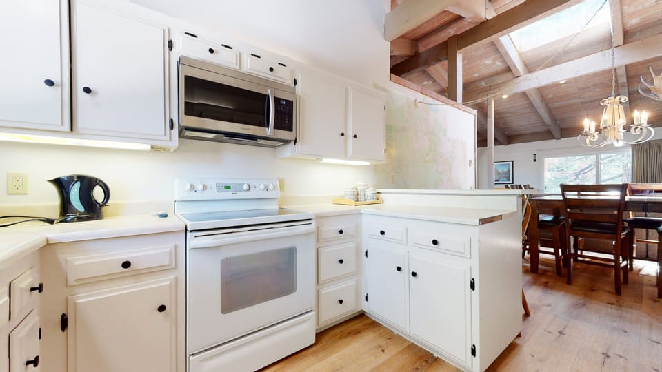 Indoors, Kitchen, Microwave, Oven, Chair