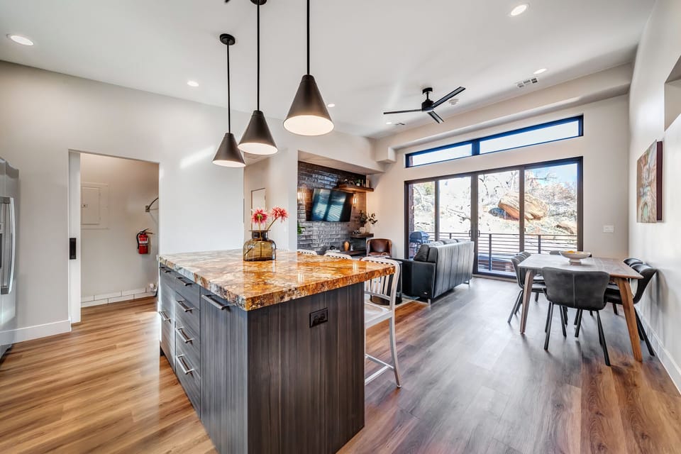 Dining Area and Living room