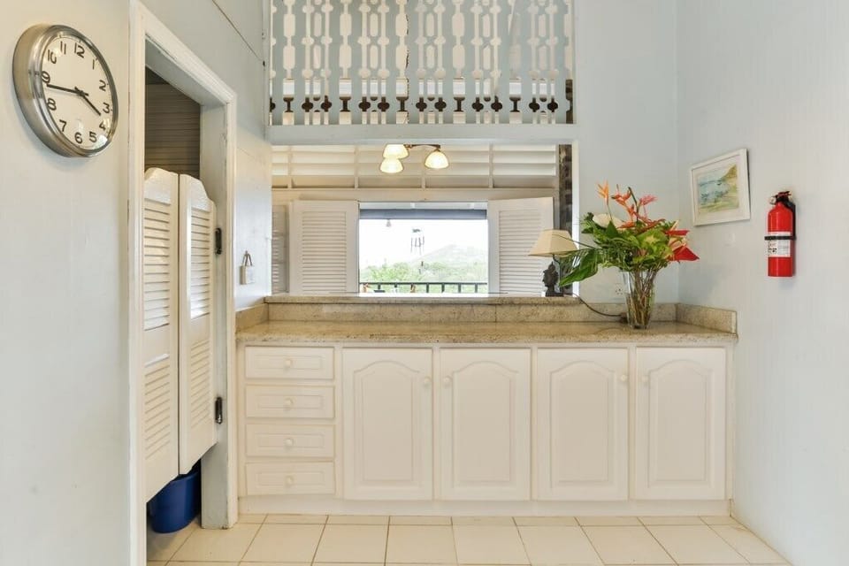 Kitchen with a view.