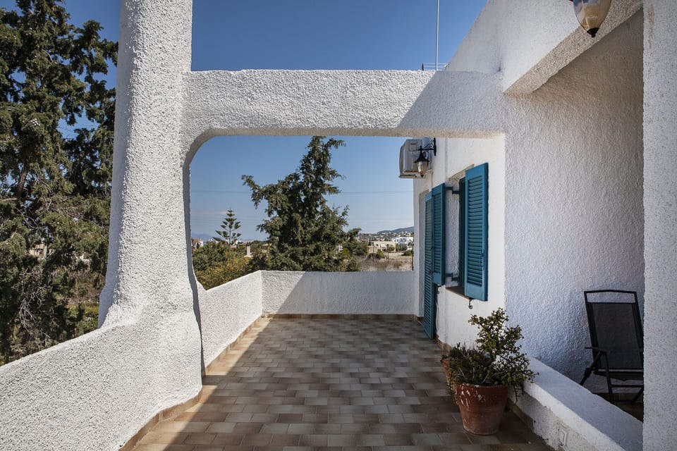 Large outdoor verandas