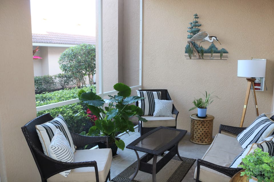 The front lanai