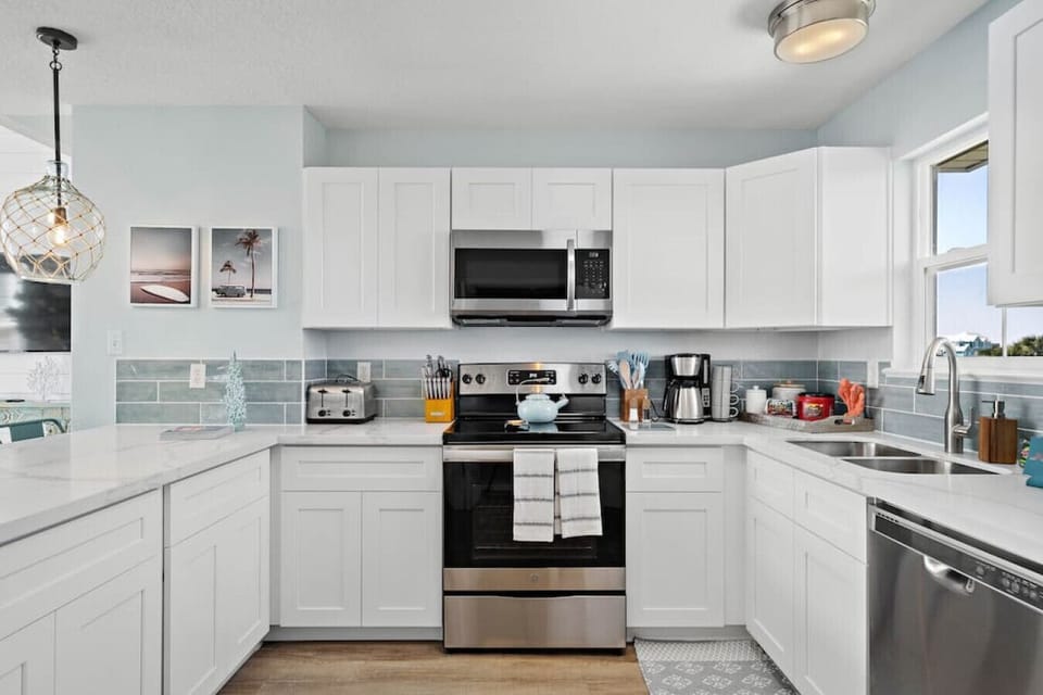 Another angle of the kitchen