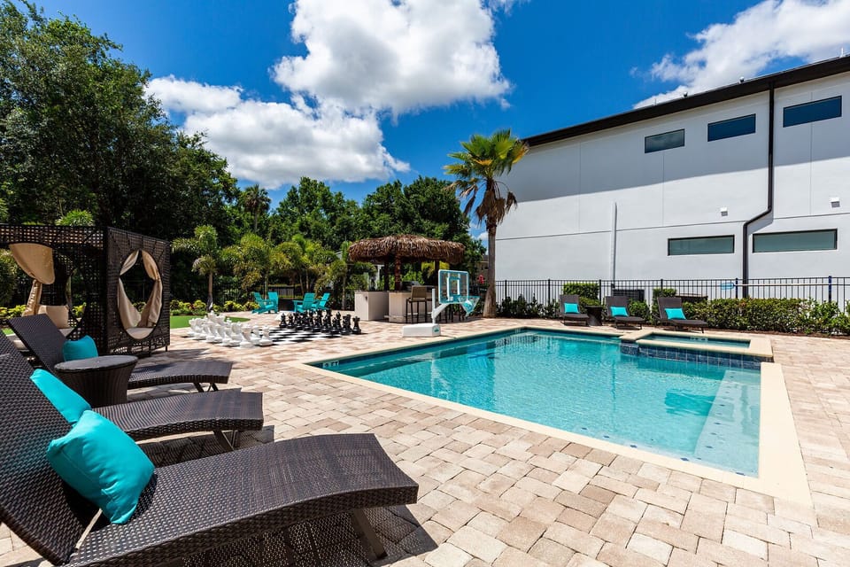 Swim and splash in your private pool