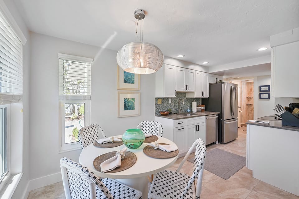 Dining area just off the Kitchen